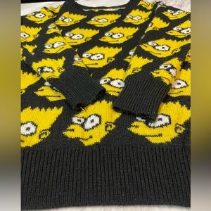 Bart Simpson Sweater fits like a small